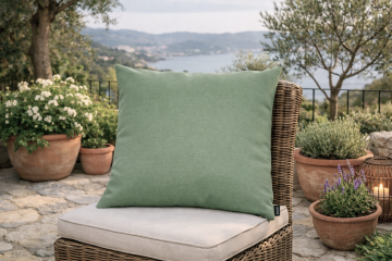 CUSCINO DA ESTERNO CM 40X40 VERDE SALVIA 