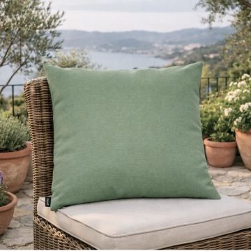 CUSCINO DA ESTERNO CM 40X40 VERDE SALVIA 