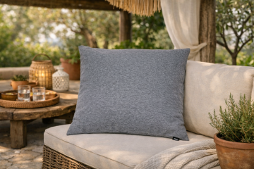 CUSCINO DA ESTERNO CM 40X40 GRIGIO 