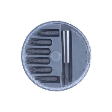 SET 7 INSERTI POZIDRIV CON SUPPORTO MAGNETICO