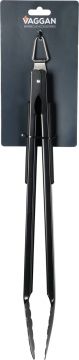 PINZA BARBECUE IN ACCIAIO INOX NERO 23X51CM