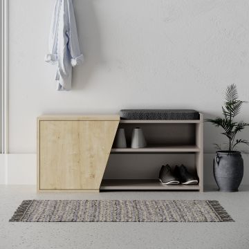 CASSAPANCA 1 ANTA COLORE OAK E LIGHT MOKA