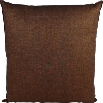 CUSCINO ARREDO MARRONE SCURO 40X40CM