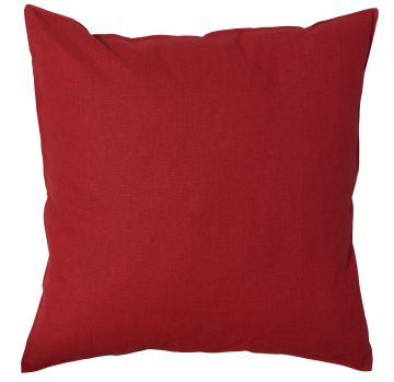 CUSCINO ARREDO ROSSO SCURO 45X45CM