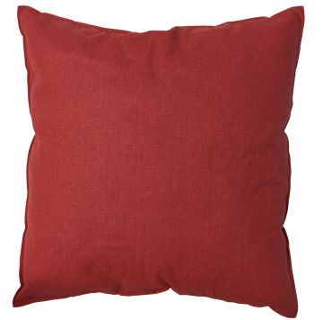 CUSCINO ARREDO ROSSO SCURO 45X45CM