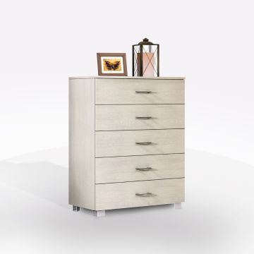 CASSETTIERA CM 81X44 H.103 OLMO BIANCO 