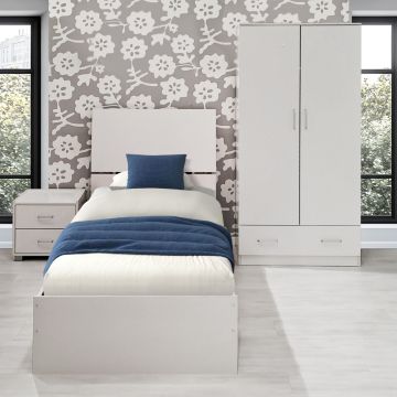 CAMERETTA COMPLETA BIANCO OPACO