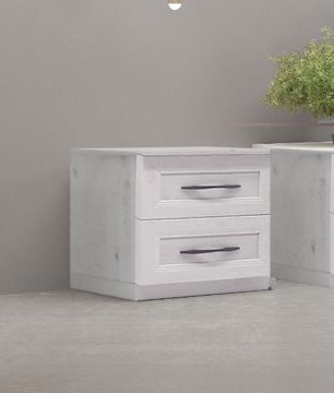 COMODINO MEMORY ROVERE CHIARO