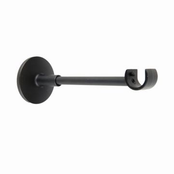 COLONIAL - SUPPORTO PARETE LUNGO NERO 1 PZ