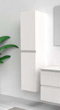 COLONNA MOD. LINE280 CM 34X34 H.141 BIANCO CANNETTATO