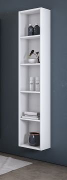 COLONNA MOD. MULTIUSO CM 30X22 H. 160 BIANCO LUCIDO