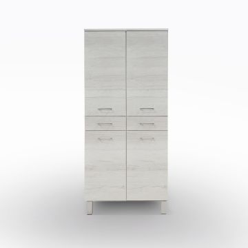 COLONNA MOD. GAIA CM 69X34 H. 153 TUTTA QUERCIA BIANCA