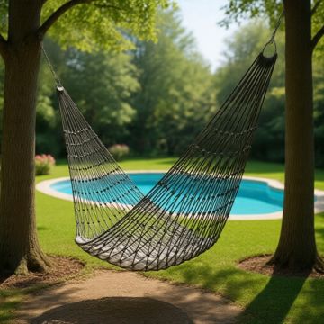 AMACA 200X80CM IN NYLON VERDE