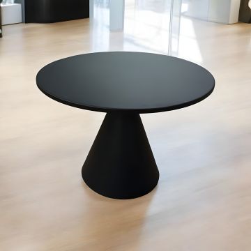 TAVOLINO IN METALLO NERO CM 60X40 