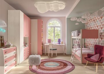 CAMERETTA TOP BETULLA E ROSA