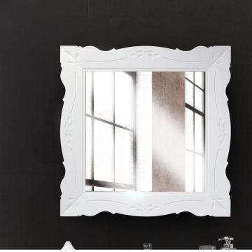 SPECCHIERA ETRO CM 85X85 BIANCO OPACO