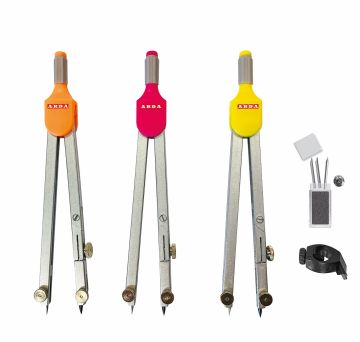 ARDA - KIT 3PZ COMPASSINO 1 SNODO ASSORTITO 