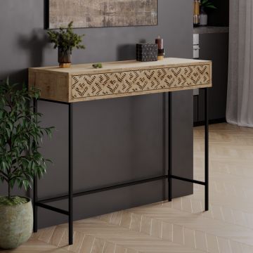 CONSOLLE HEATON IN LAMINATO OAK 