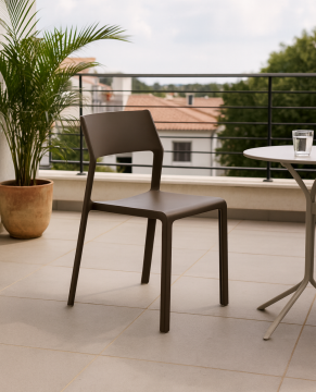 NARDI OUTDOOR - SEDIA MOD. TRILL BISTROT TABACCO