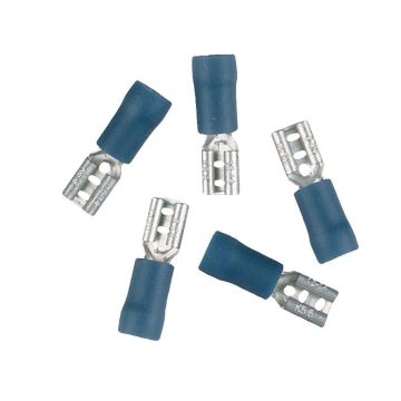 SET 5 TERMINALI PIATTI ISOLATI 1,5/2,5mm