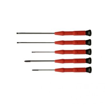 SET 5 GIRAVITI PER MECCANICA DI PRECISIONE ASSORTITI TAGLIO/PHILLIPS