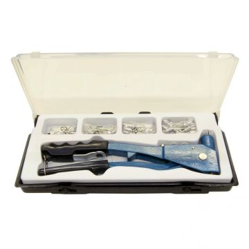 SET RIVETTATRICE CON RIVETTI ASSORTITO