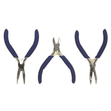 SET 3 PINZETTE DI PRECISIONE