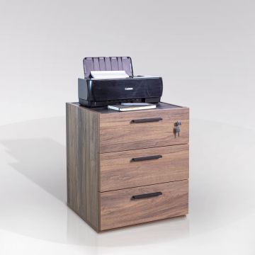 CASSETTIERA MOD.DA VINCI CM 50X47,5 H. 61,2 NOCE BRERA