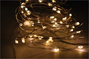 50 NANO LED BIANCO CALDO