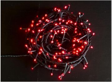 100 LED ROSSO 7 METRI USO ESTERNO