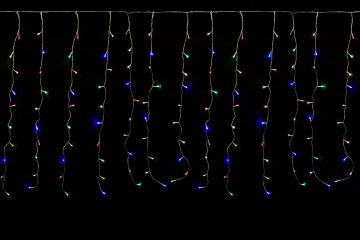 TENDA 400 LED MULTICOLOR COLLEGABILE USO INT/EST 4M+5M H 1M