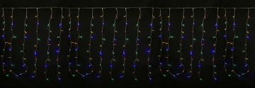 TENDA 240 LED MULTICOLORE CON TRASFORMATORE 4X1MT