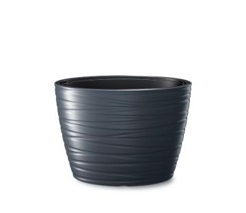 VASO MAZE ANTRACITE 24/56LT 58.5X42.3CM IN PLASTICA ANTRACITE