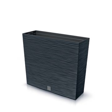VASO FURU CASE TOWER 77X23.5 H 68.6CM IN PLASTICA ANTRACITE