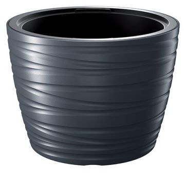 VASO MAZE 18/22LT DIAM. 37.5 H.27.9CM ANTRACITE