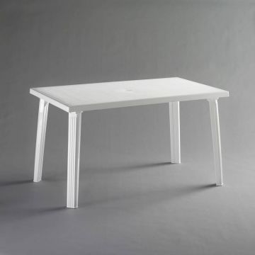 TAVOLO DOMINGO BIANCO 130X75