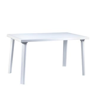 TAVOLO DOMINGO BIANCO 130X75