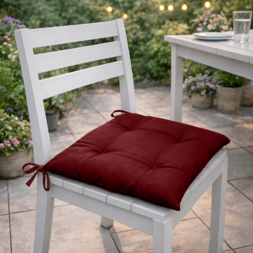 COPRISEDIA DA ESTERNO KORAI 40X40 CM BORDEAUX