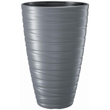 VASO ALTO MAZE 18/43LT 37.5X57.9CM GRIGIO PIETRA
