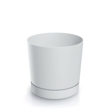 VASO TUBO P DIAM. 10,8 H. 10,9 BIANCO