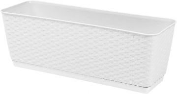 VASO RATOLLA 49,2X17,2X17,4CM BIANCO  