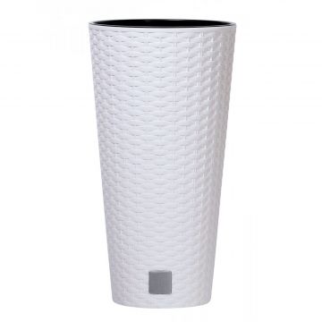 VASO RATO TUBUS DIAM. 25 H. 47,6 BIANCO