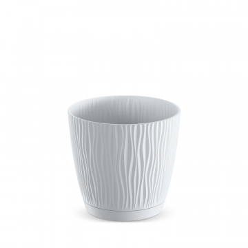 VASO SANDY P DIAM. 23,9 H. 22,5 BIANCO