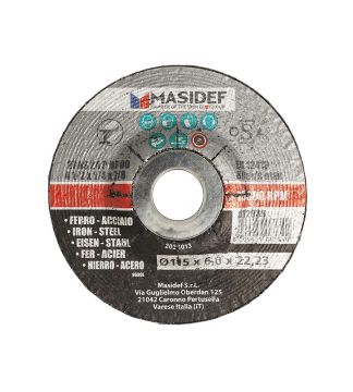 MOLA DA SBAVO PER ACCIAIO E FERRO 115X6,0MM