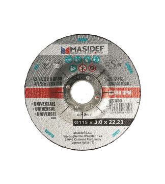 DISCO DA TAGLIO UNIVERSALE 115X3,0MM