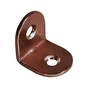 SET 4 LASTRINE PIEGATE IN ACCIAIO BRONZATO