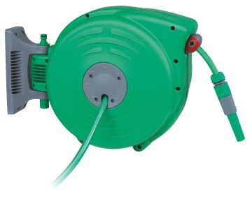 AVVOLGICANNA AUTOMATICO 12MT CON CANNA VERDE 
