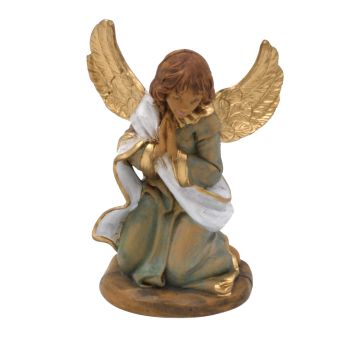 ANGELO GLORIA INGINOCCHIATO MOD. LUX IN PVC EFFETTO LEGNO H 13CM