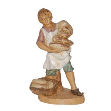 PANETTIERE MOD LUX IN PLASTICA EFFETTO LEGNO H 10CM