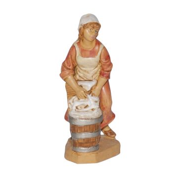 LAVANDAIA MOD. LUX IN PVC EFFETTO LEGNO H 10CM